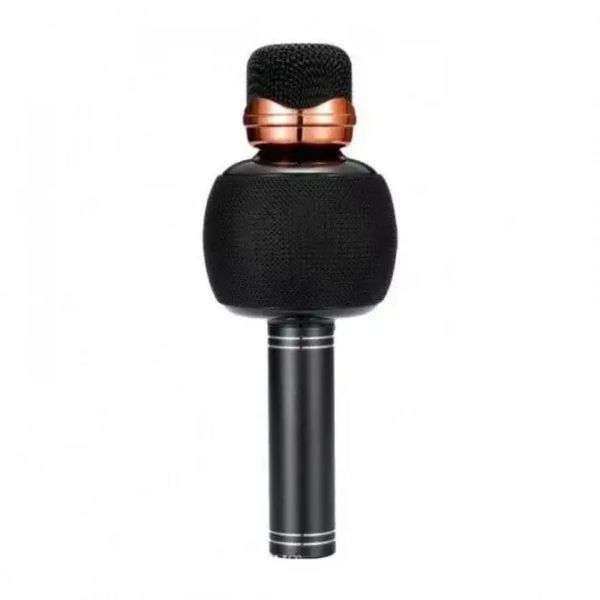 Бездротовий караоке мікрофон з динаміком 5 тембрів USB AUX FM Wster WS-2911 5094623 фото