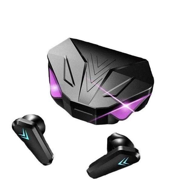Ігрові геймерські бездротові навушники Bluetooth TWS X15 стереогарнітура з мікрофоном зарядним кейсом TWSX15 фото