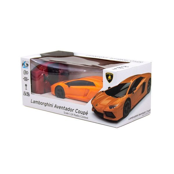 Автомобіль на радіокеруванні LAMBORGHINI AVENTADOR LP 700-4 KS DRIVE 124GLBO світяться фари 124GLBO фото