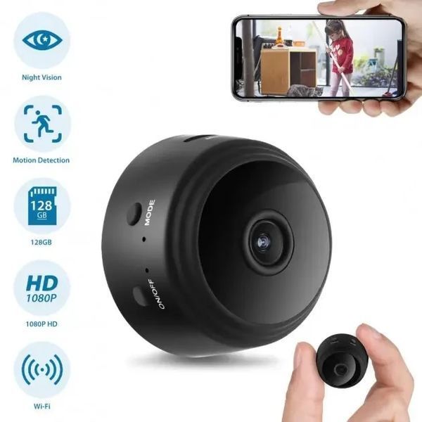Міні IP-камера A9 Wi-Fi HD (нічне відео) AWI9 фото