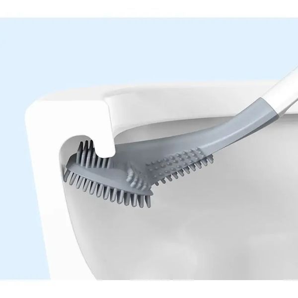 Силіконовий йоржик для унітазу Toilet Brush (антибактеріальний, гігієнічний) 2017472 фото