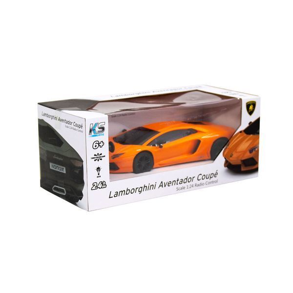 Автомобіль на радіокеруванні LAMBORGHINI AVENTADOR LP 700-4 KS DRIVE 124GLBO світяться фари 124GLBO фото