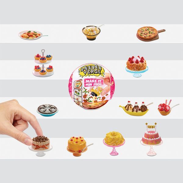 Ігровий набір для творчості Створи вечерю MGA's Miniverse 591825 серії "Mini Food" 591825 фото