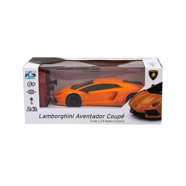 Автомобіль на радіокеруванні LAMBORGHINI AVENTADOR LP 700-4 KS DRIVE 124GLBO світяться фари 124GLBO фото