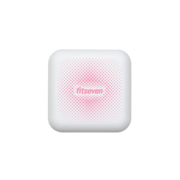 Кейс для капсул Fitseven UZSPACE TP005WP, білий з ромбами TP005WP фото