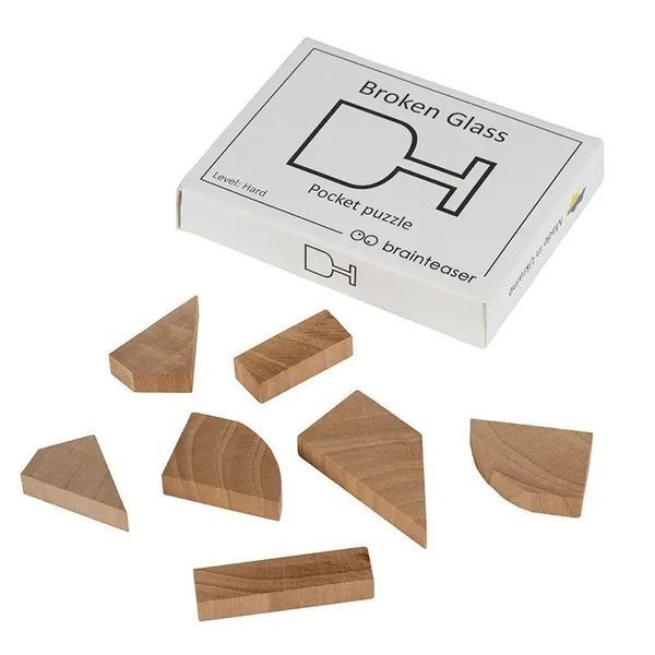 Набір дерев'яних головоломок "Wooden mini puzzle set #2" set2en 6 штук set2en фото