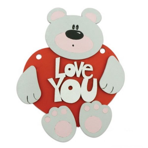 Заготовка для декорування "Love you-1" FDPO-129 FDPO-129 фото