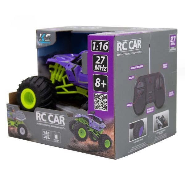 Автомобіль на радіокеруванні Bigfoot Off-road Sulong Toys SL-358RHV масштаб 1:16, 27 МГц SL-358RHV фото