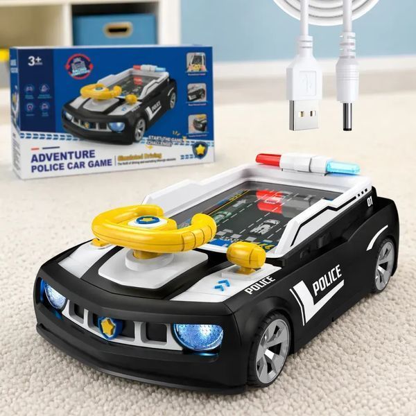 Дитячий симулятор водіння / Ігровий гоночний симулятор Adventure Racing Car Чорний Axm15970/5 фото