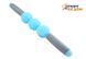 Ролик масажний для йоги масажер для спини валик для фітнесу Massage stick AND 5284 (Кульки 3 шт) 2054195 фото 8