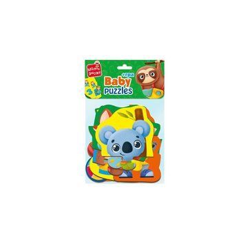 Пазли максі з грою Малюк Зможе &laquo;Тварини та Іграшки&raquo; Vladi Toys VT1722-23 Укр VT1722-23 фото