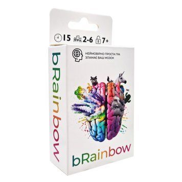 Карткова гра bRainbow FGS64, 60 карток, українською мовою FGS64 фото