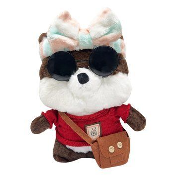 М'яка іграшка "Песик" K0201(Brown) одяг в асортименті, 30 см K0201(Brown) фото