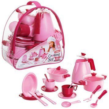 Ігровий набір посуду Cooking Set Юніка 71764, 39 предметів 71764 фото
