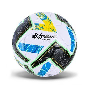М'яч футбольний FB25673(Black-Yellow) розмір №5, PU, ​​400 гр FB25673(Black-Yellow) фото