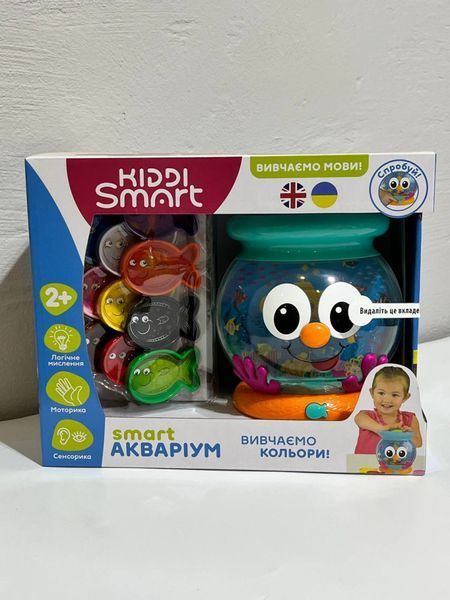 Інтерактивна навчальна іграшка Smart-Акваріум KIDDI SMART 207659 українська та англійська 207659 фото