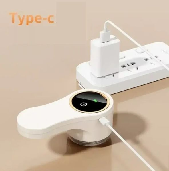 Машинка для видалення ковтунців haver LY-950 з Type-C зарядкою, бездротова, біла LY950 фото