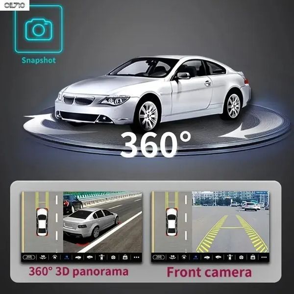 Система кругового огляду Car Cam 360 градусів Panoramic Night Vision Pro HD MA-351 фото