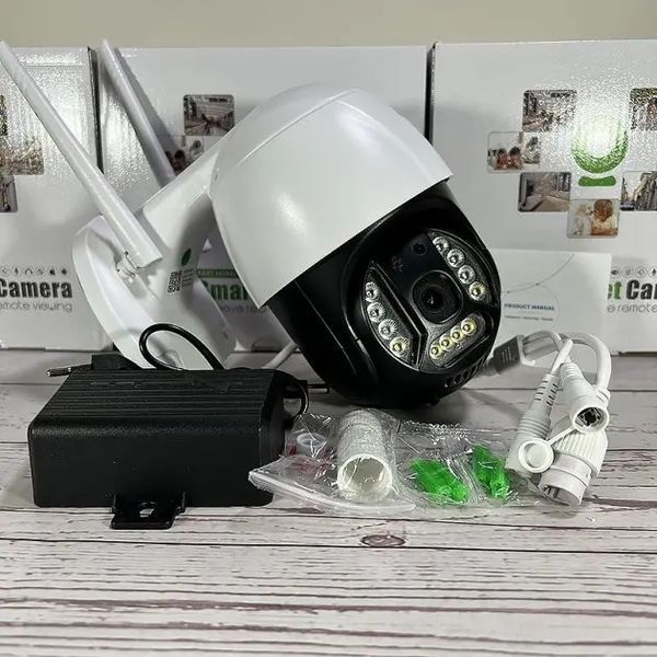 Поворотна Погодозахисна Сонячна Камера Безпеки SMAR 4G SOLAR CAM 1536P S454 фото