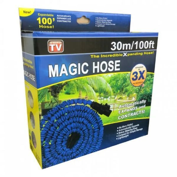 Шланг садовий поливальний X-hose, що розтягується 30 м X-hose/1 фото