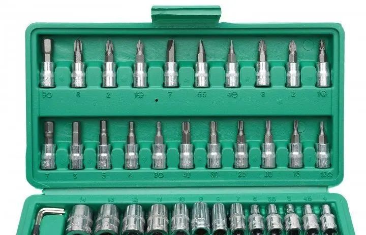 Набір інструментів у валізці Piece Tool Set (46 предметів) 20521158377 фото