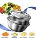 Багатофункціональний кухонний набір з нержавіючої сталі 3 в 1 Metal Basket Cutter G7041 фото 4