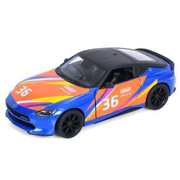 Машинка інерційна 2023 Nissan Fairlady Z KT5443WF(Blue) 1:36, 12 см, відчиняються двері KT5443WF(Blue) фото