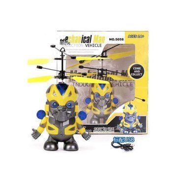 Летючий іграшковий робот із ручним датчиком Mechanical Man 5058 MAN5058 фото