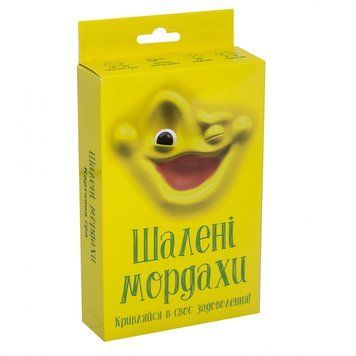 Настільна гра "Шалені мордахі" 30857 (укр.) 30857 фото