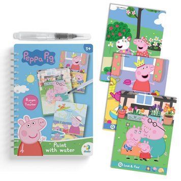 Дитяча водна розмальовка "Pig" 200645, 8 сторінок 200645 фото