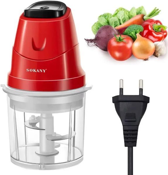 Подрібнювач кухонний SOKANY SK-06009, 0.7л, 250вт SK-06009 фото