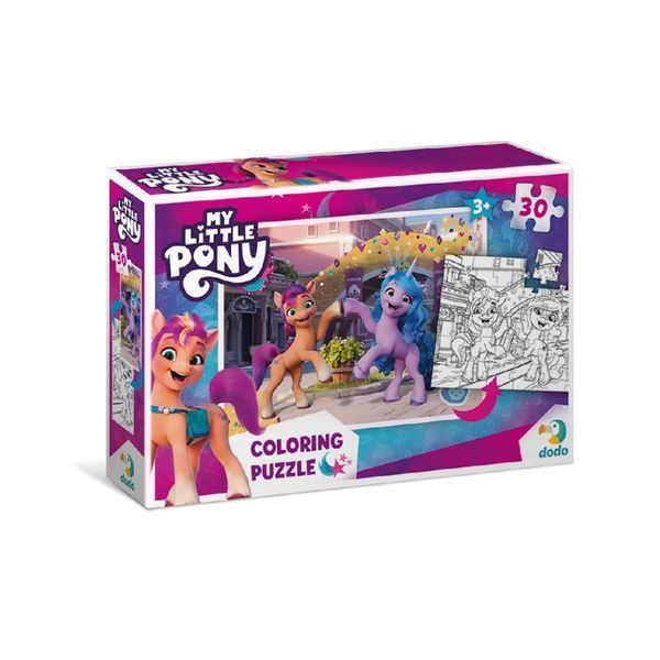 Дитячі Пазли 2в1 My Little Pony "Подружки та веселка" DoDo 200134 30 елементів 200134 фото