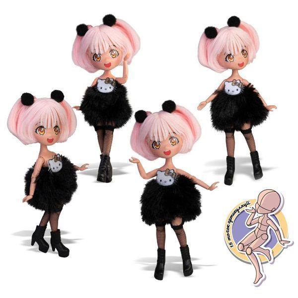 Дитяча лялька "Золота Діва" 4SF Manga Dolls HKTF0200 серії "Hello Kitty" HKTF0200 фото