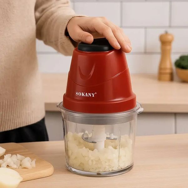 Подрібнювач кухонний SOKANY SK-06009, 0.7л, 250вт SK-06009 фото