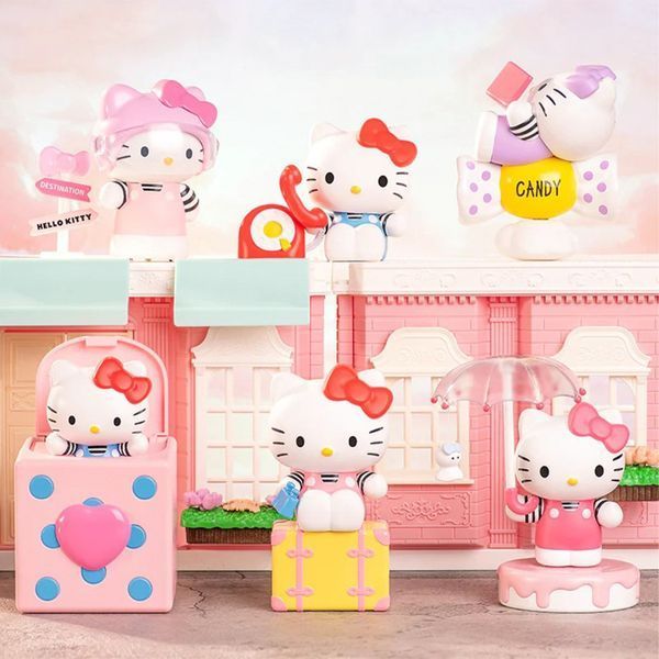Механічна іграшка-сюрприз "Милий сигнал" Pop Top Hello Kitty 24MDL-002 в асортименті 24MDL-002 фото