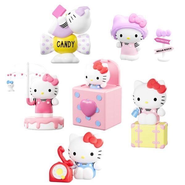 Механічна іграшка-сюрприз "Милий сигнал" Pop Top Hello Kitty 24MDL-002 в асортименті 24MDL-002 фото
