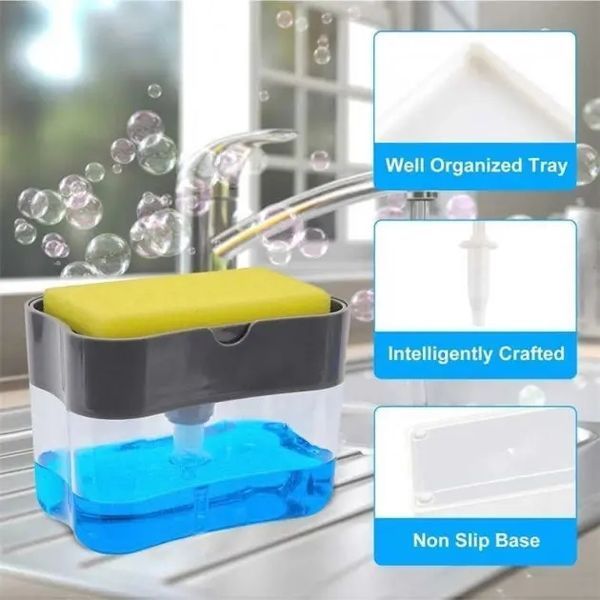 Дозатор Мила Soap Pump Sponge Caddy (0115) G520120 фото