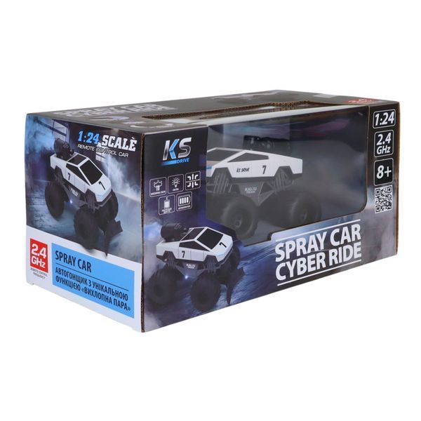 Автомобіль на радіокеруванні Spray Car Cyber ​​Ride KS Drive SL-6076RH вихлопна пара SL-6076RH фото