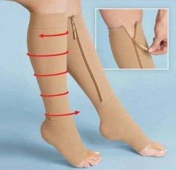Компресійні гольфи Zip Sox, шкарпетки від варикозу 8011319 фото