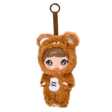 Дитяча м'яка іграшка-брелок "Lovely Baby" 6053a(Brown) 6053a(Brown) фото