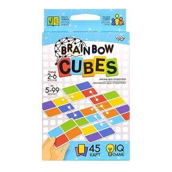 Розважальна настільна гра "Brainbow CUBES" G-BRC-01-01, 45 карт G-BRC-01-01 фото