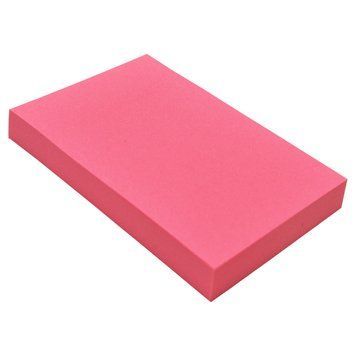 Папір для нотаток самоклеючий Неон SNR-A02(Dark-Pink) 100 шт, 76х50 мм SNR-A02(Dark-Pink) фото