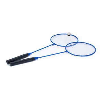 Бадмінтон залізний MS 0755(Blue) ракетки 2 шт, волан, 64,5-20,5 см MS 0755(Blue) фото