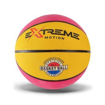 М'яч баскетбольний Extreme Motion BB1485 № 7, 520 грам Рожевий BB1485(Pink) фото