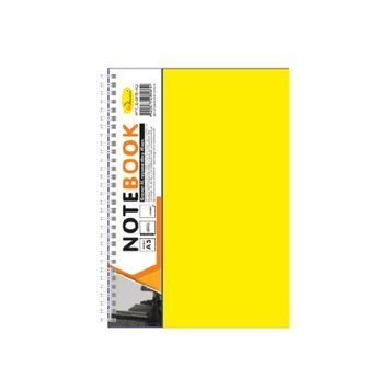 Блокнот А5 Б-БП5-90, 90 листів, 2 розділи Жовтий Б-БП5-90(Yellow) фото
