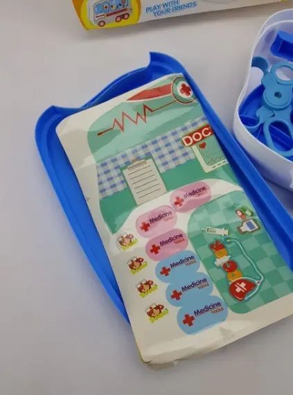 Ігровий набір Доктор HAPPY DOCTOR (Синій) Валіза на колесах jv7412563 фото