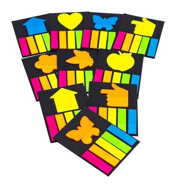 Закладка неонова "Stick Notes" COLOR-IT Р19-1 в асортименті Р19-1 фото