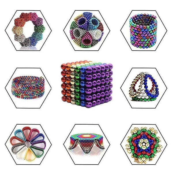Неокуб NeoCube Веселка Різнокольоровий 5мм 216 кульок mu254178 фото