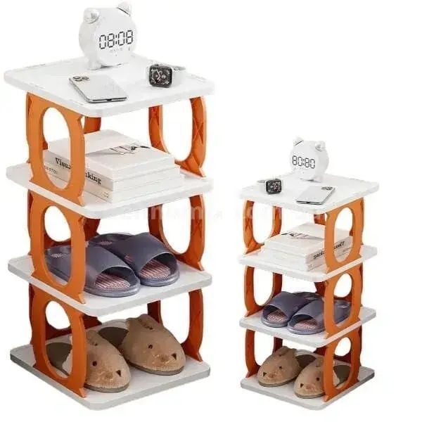 Полиця для взуття та речей на 3 яруси Shoe rack 2053221 фото
