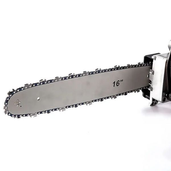 Акумуляторна ланцюгова пила Жовта 2 акумулятори 18 В, 16" Electric SAW, Електропила на акумуляторі WAS48 фото
